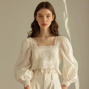 White rococo collection