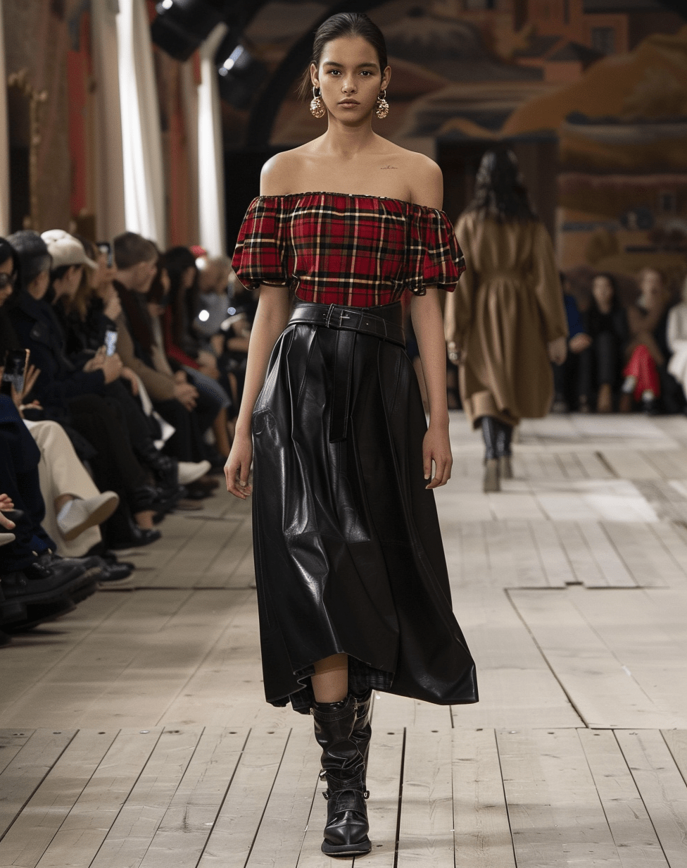 AI FASHION TREND TARTAN COLLECTION